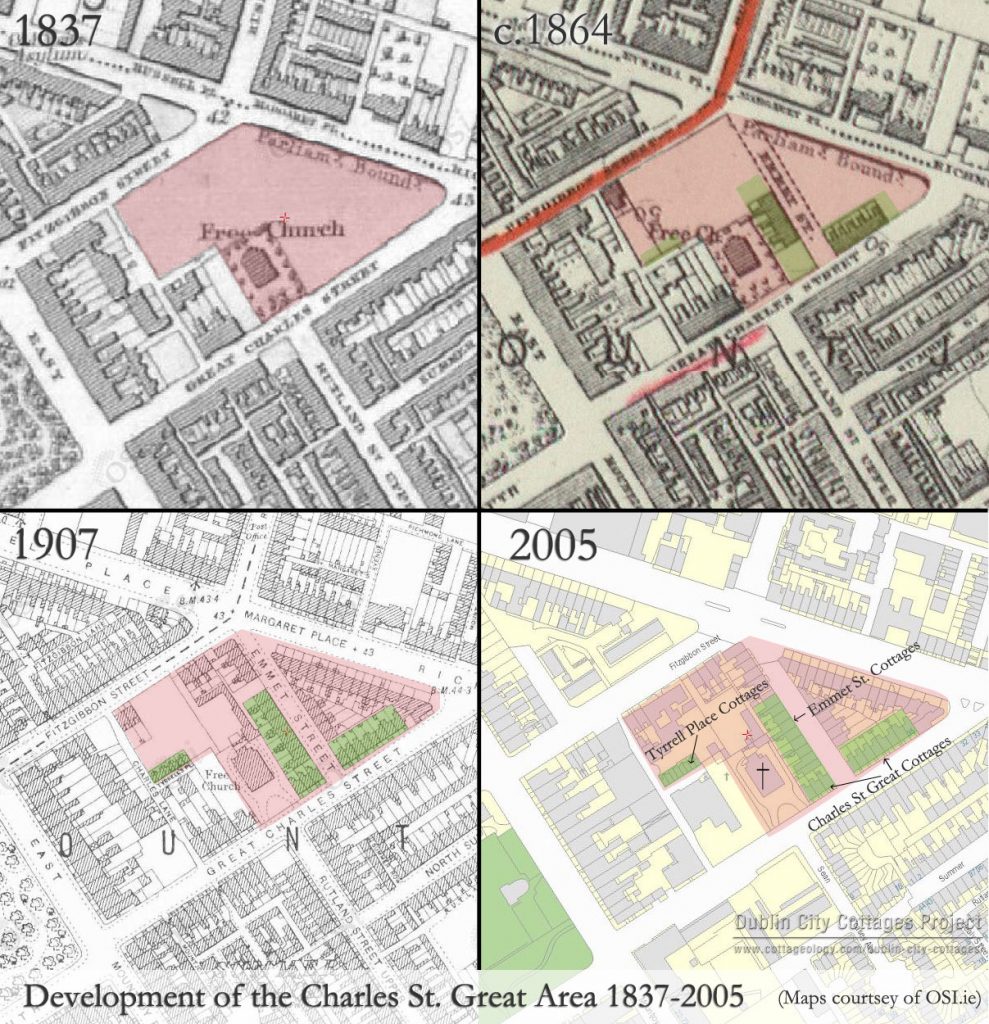 Charles Street Great Area Development 1837-2005 (click to enlarge)